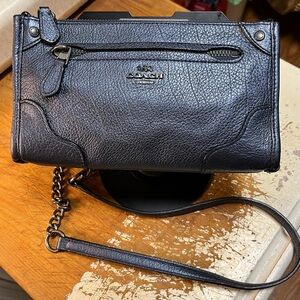 Coach Mickie Y2K Crossbody Pearlized Denim Blue retired Style